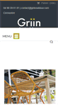 Mobile Screenshot of griin-outdoor.com