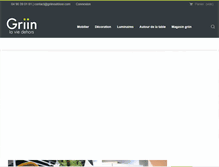 Tablet Screenshot of griin-outdoor.com